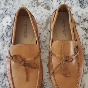 Giorgio Brutini Men's Tan Driving Leather Loafers
